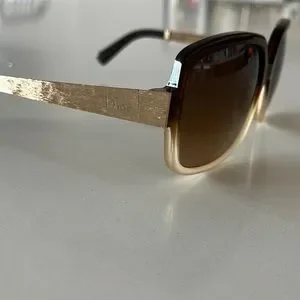 Dior Soie 2 Sunglasses Brown Honey DIOR WilDior S2U XXS (53 - 18) with Grey lenses and Tortoise  main image 4